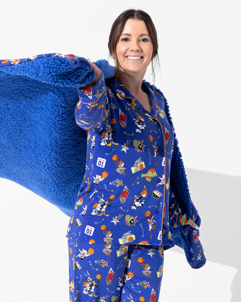 Space Jam Bamboo Sherpa Blanket