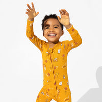 Basketball Bamboo Convertible Footie