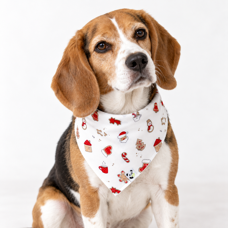 Sugar Cookies Bamboo Pet Bandana