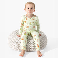 Capybara Boba Bamboo Kids Pajamas