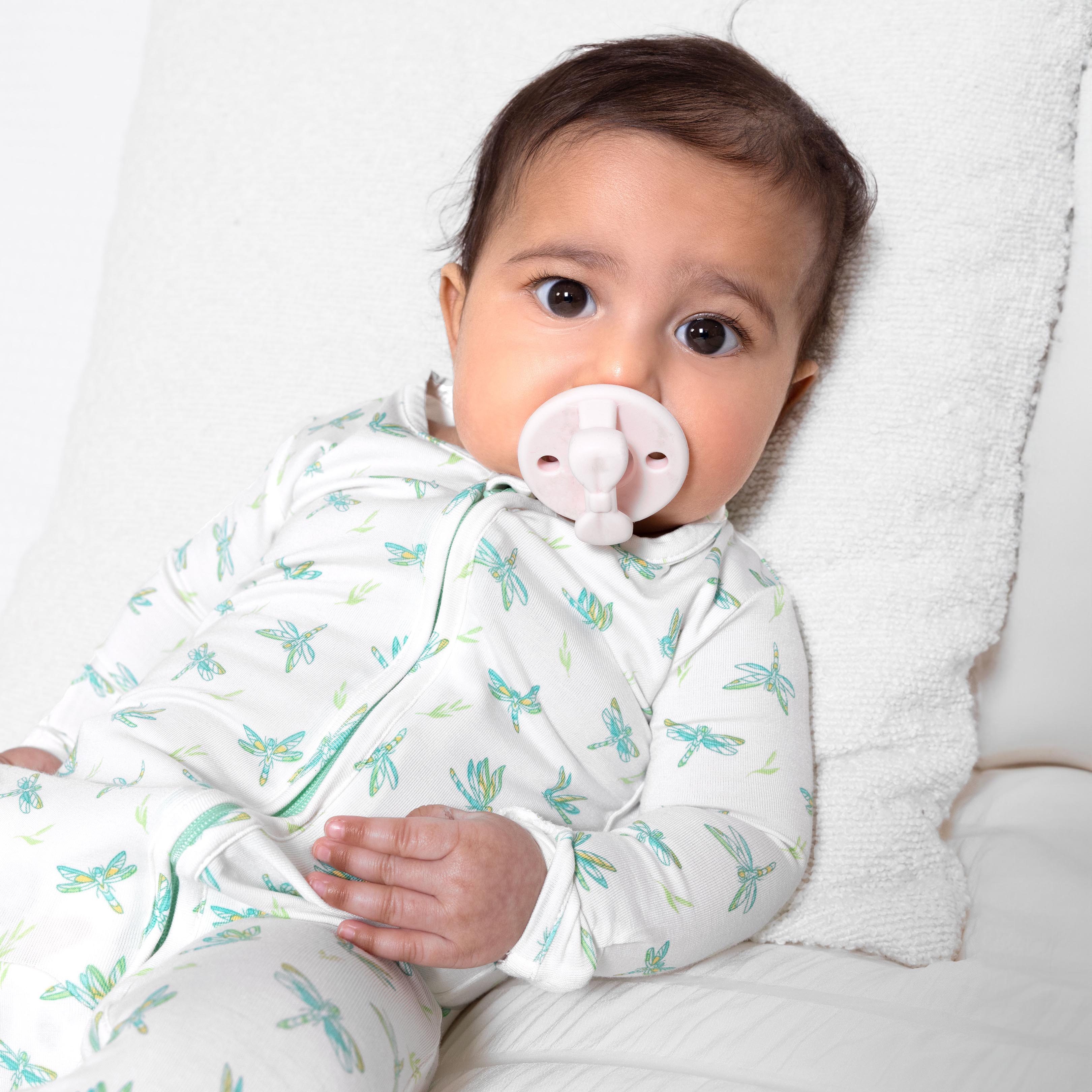 Dragonfly Bamboo Convertible Footie | Soft, Eco-Friendly Baby
