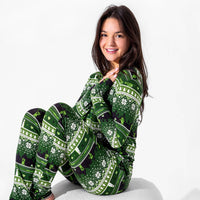 Minecraft Creeper Holiday Bamboo Women's Pajama Set
