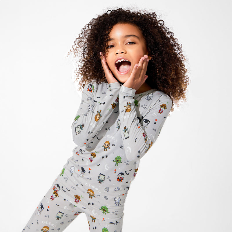 Little Monsters Bamboo Kids Pajamas