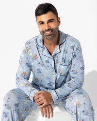 Minecraft: Time to Mine Bamboo Men's Pajama Set