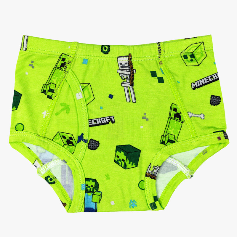 Minecraft Bamboo Boys' Underwear 7-Pack