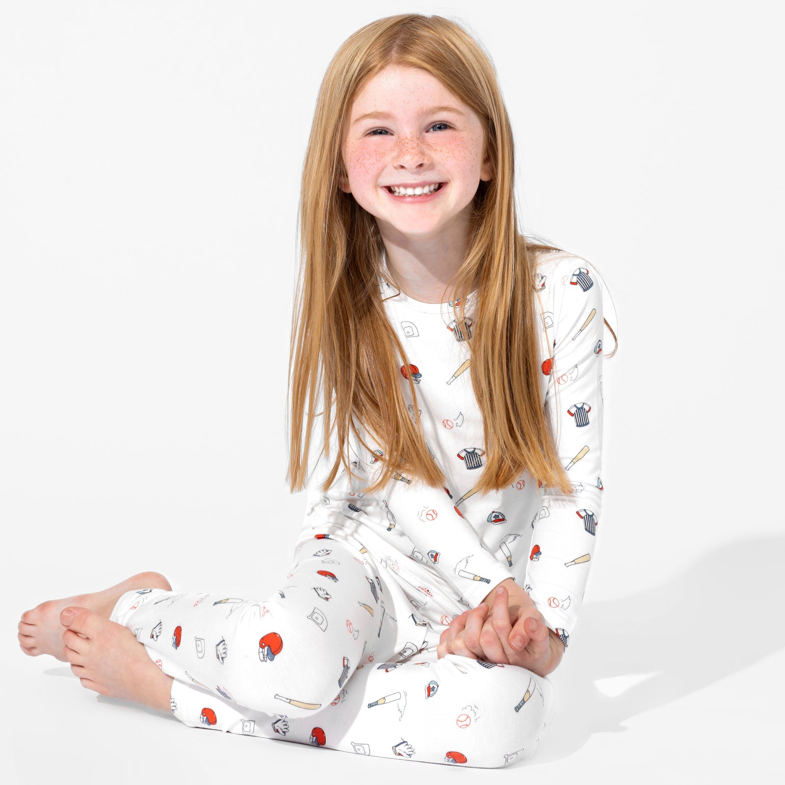Baseball Bamboo Kids Pajamas