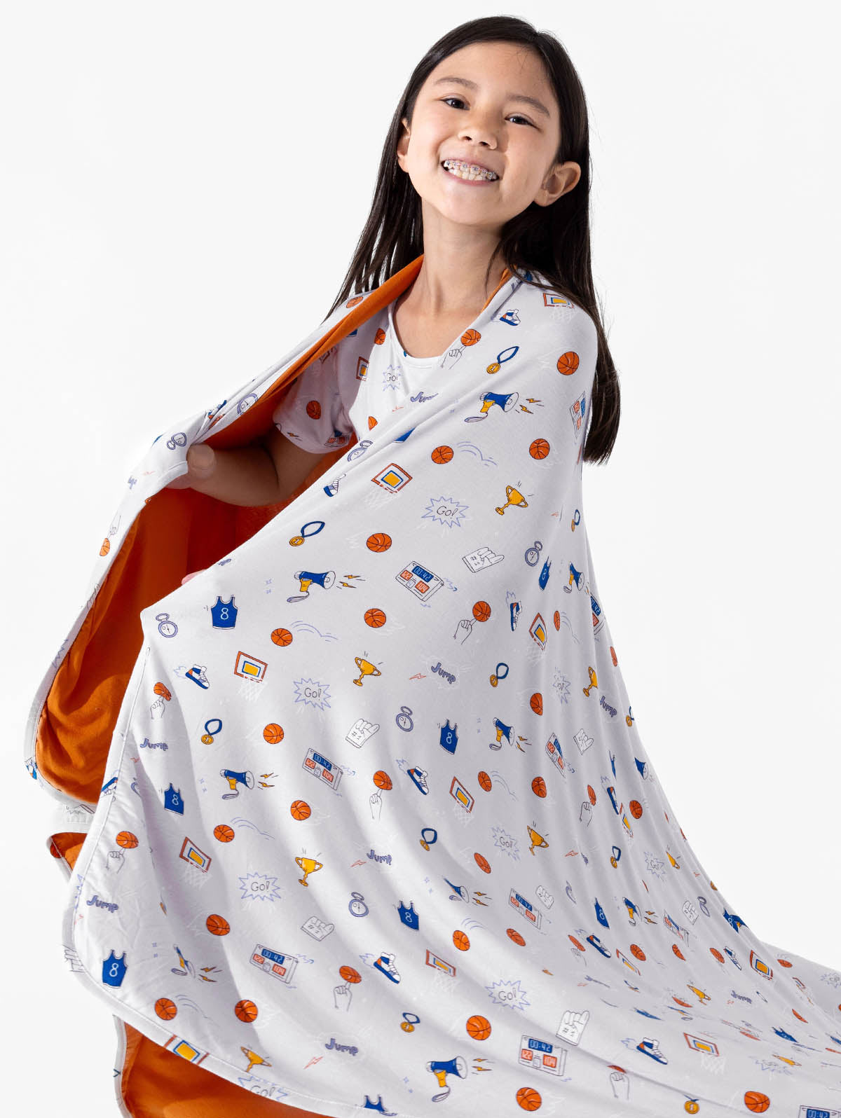 All Star Basketball Bamboo Blanket