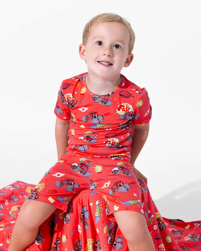 Blaze and the Monster Machines: Racing Champs Bamboo Kids Pajama Short Set