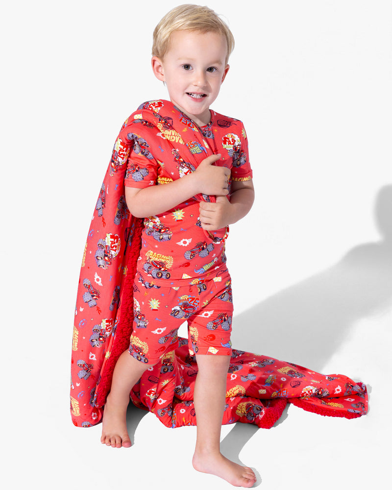 Blaze and the Monster Machines: Racing Champs Bamboo Sherpa Blanket