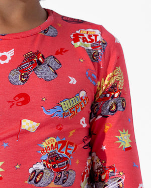 Blaze and the Monster Machines: Racing Champs Bamboo Kids Pajamas