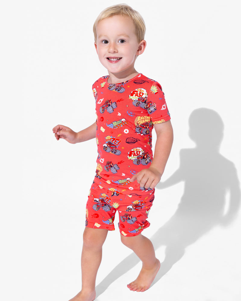 Blaze and the Monster Machines: Racing Champs Bamboo Kids Pajama Short Set