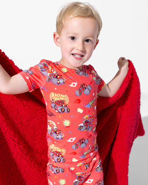 Blaze and the Monster Machines: Racing Champs Bamboo Sherpa Blanket