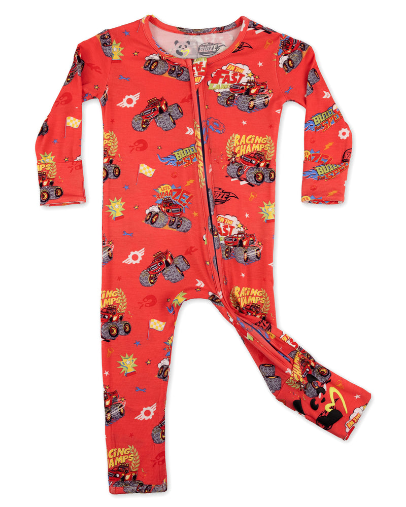Blaze and the Monster Machines: Racing Champs Bamboo Convertible Footie