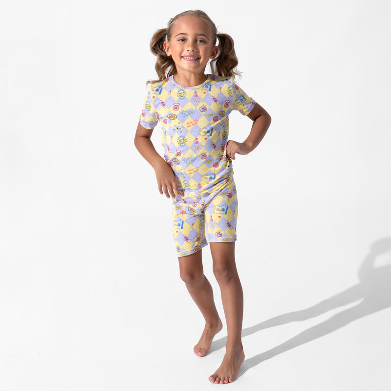 Clueless As If! Bamboo Kids Pajama Short Set