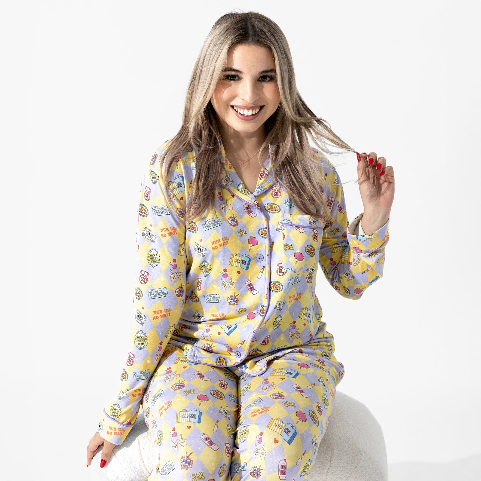 Clueless As If! Bamboo Women's Pajama Set