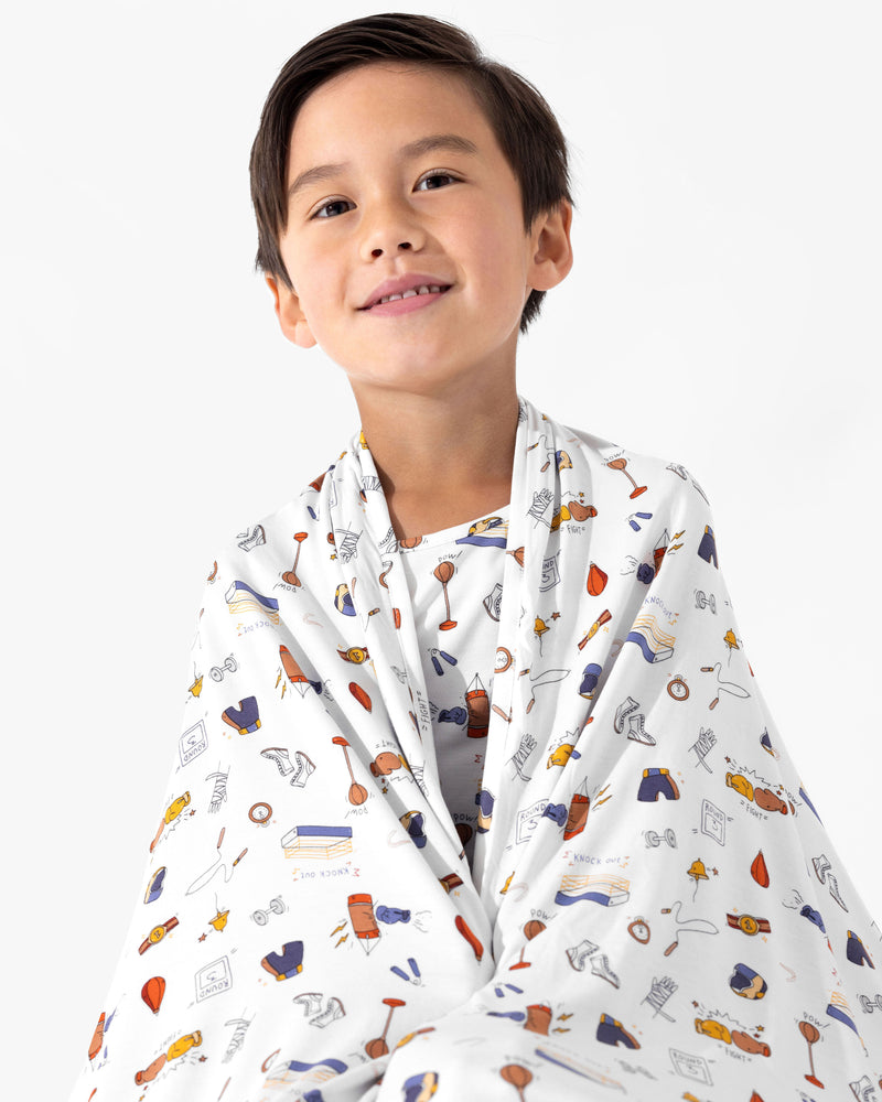 Boxing Bamboo Blanket