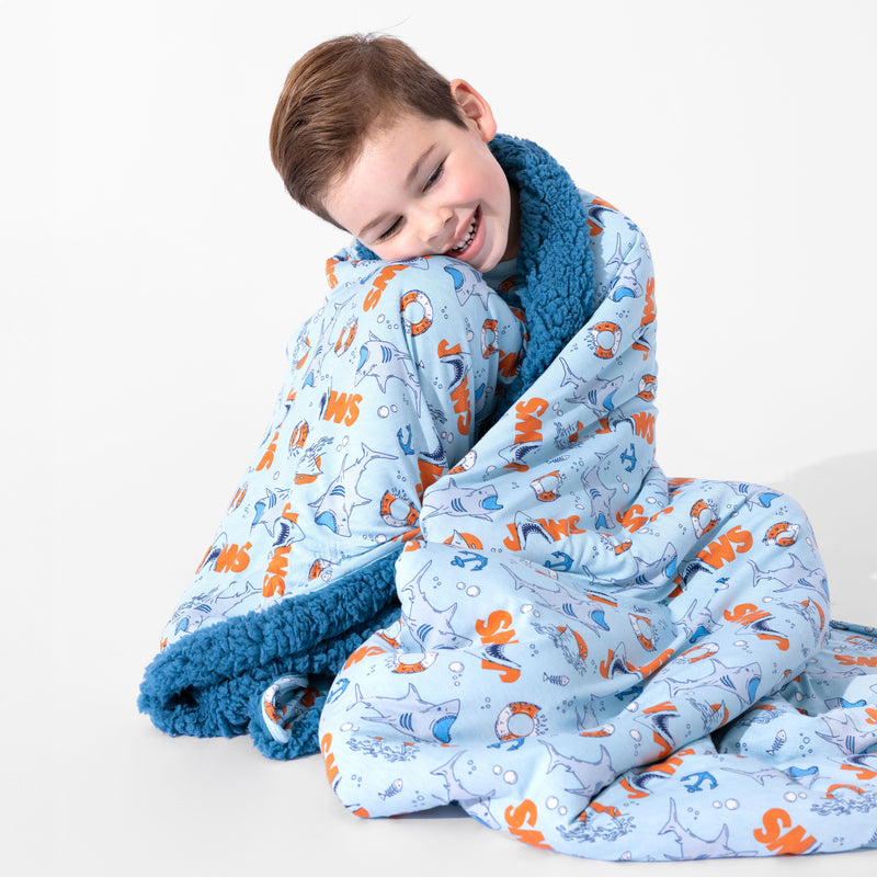 JAWS Bamboo Sherpa Blanket
