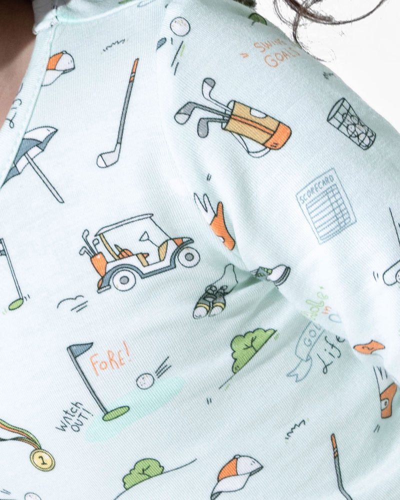 Golf Bamboo Kids Pajamas