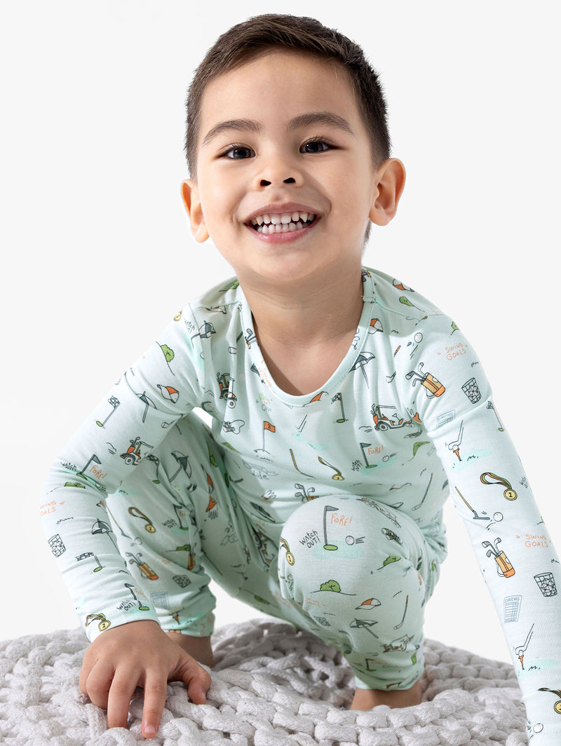 Golf Bamboo Kids Pajamas