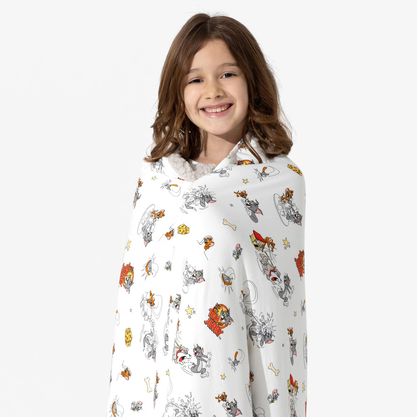 Tom & Jerry: Classic Bamboo Sherpa Blanket