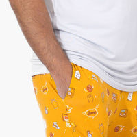 Basketball Bamboo Men's Pajama Set