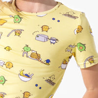 Love You Brunches Bamboo Kids Pajama Short Set