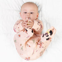 Cowgirl Bamboo Convertible Footie