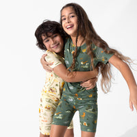 Jurassic Park: Safari Bamboo Kids Pajama Short Set