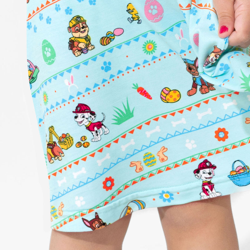 PAW Patrol: Easter Bamboo Girls' Short Sleeve Dress