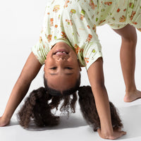 Capybara Boba Bamboo Kids Pajama Short Set