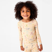 Dino ABC Bamboo Kids Pajamas
