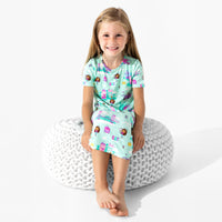 Gabby's Dollhouse: Cat Francisco Bamboo Girls' Short Sleeve Dress