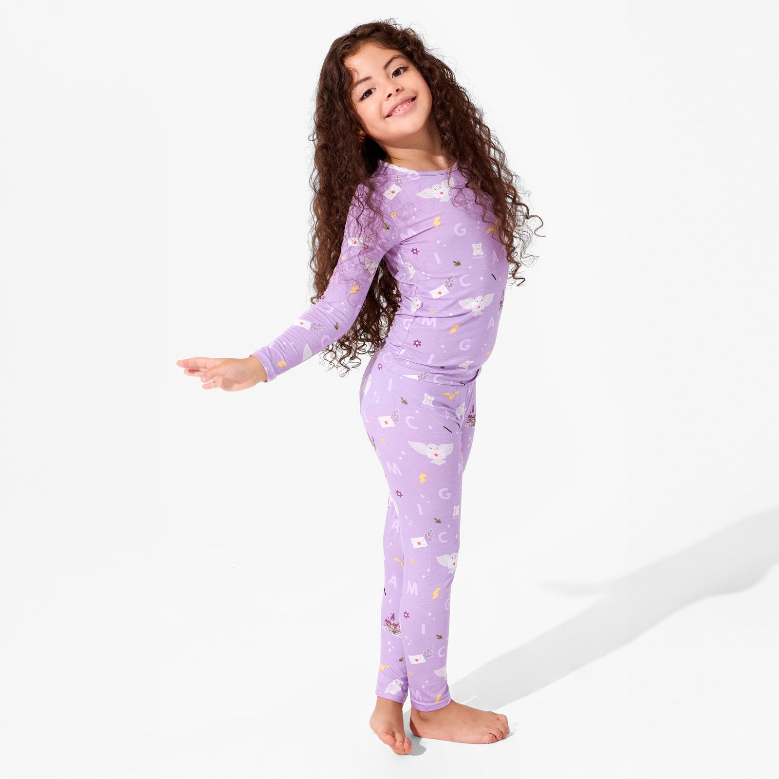 Hedwig's Magical Mail Bamboo Kids Pajamas