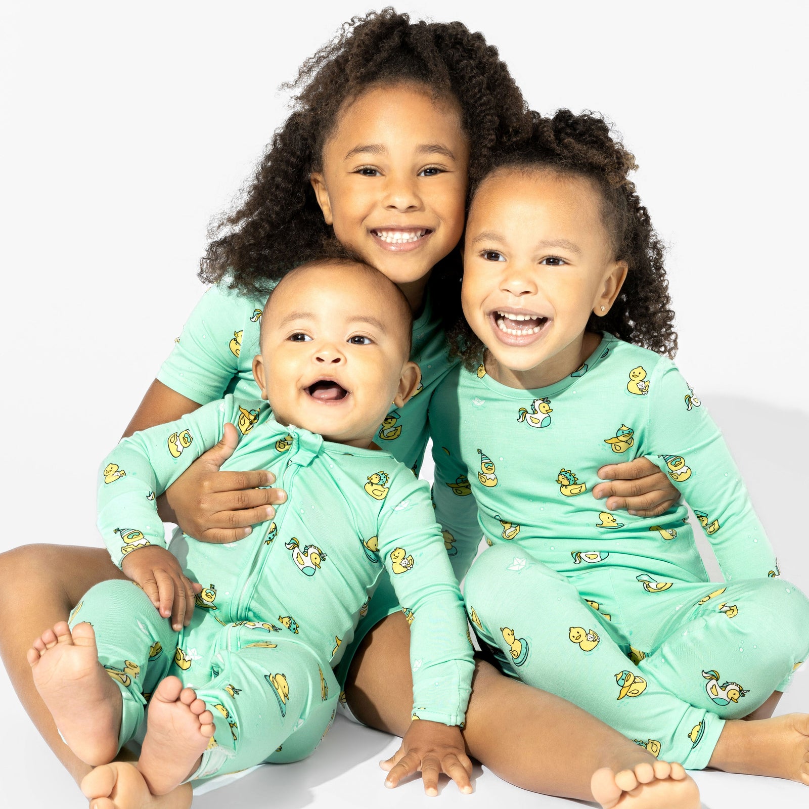 Rubber Ducky Bamboo Convertible Footie