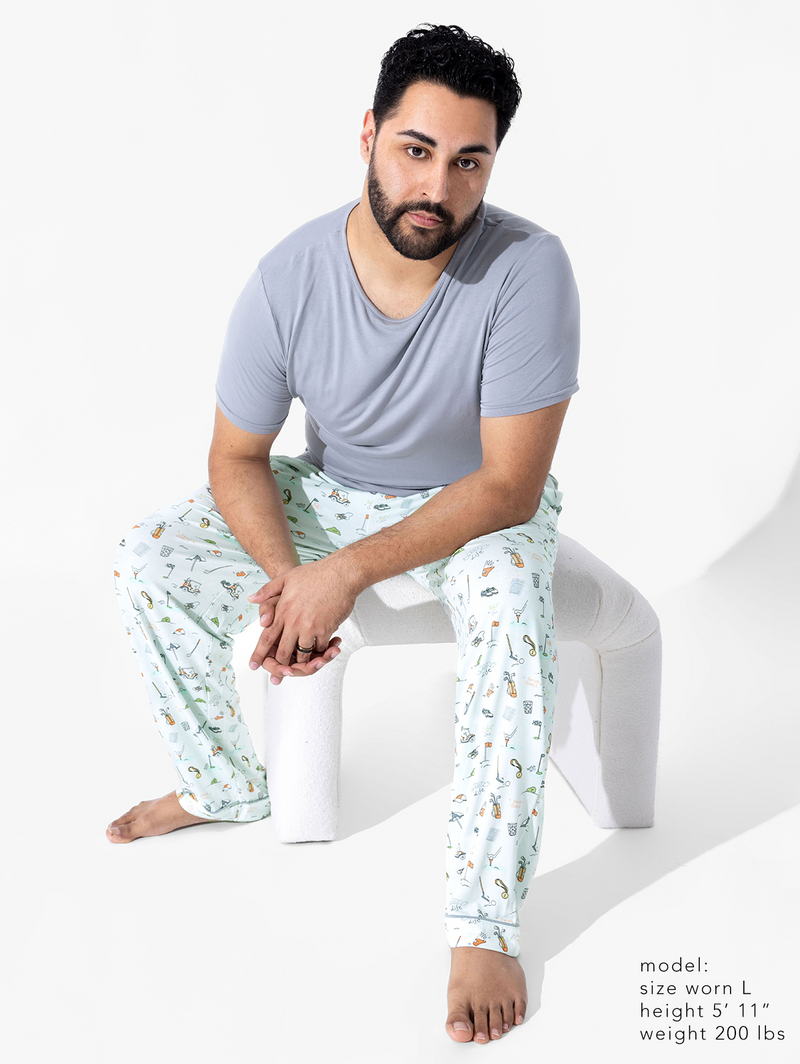 Golf Bamboo Men's Pajama Set