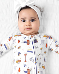 Boxing Bamboo Convertible Footie