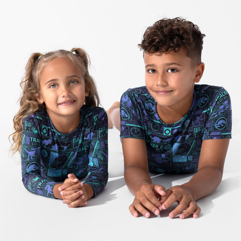 Jurassic Park: Tracker Bamboo Kids Pajama Short Set