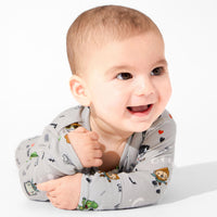 Little Monsters Bamboo Convertible Footie