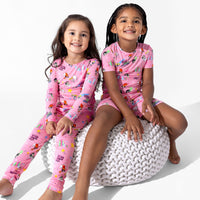 Powerpuff Girls Saving Bedtime Bamboo Kids Pajamas