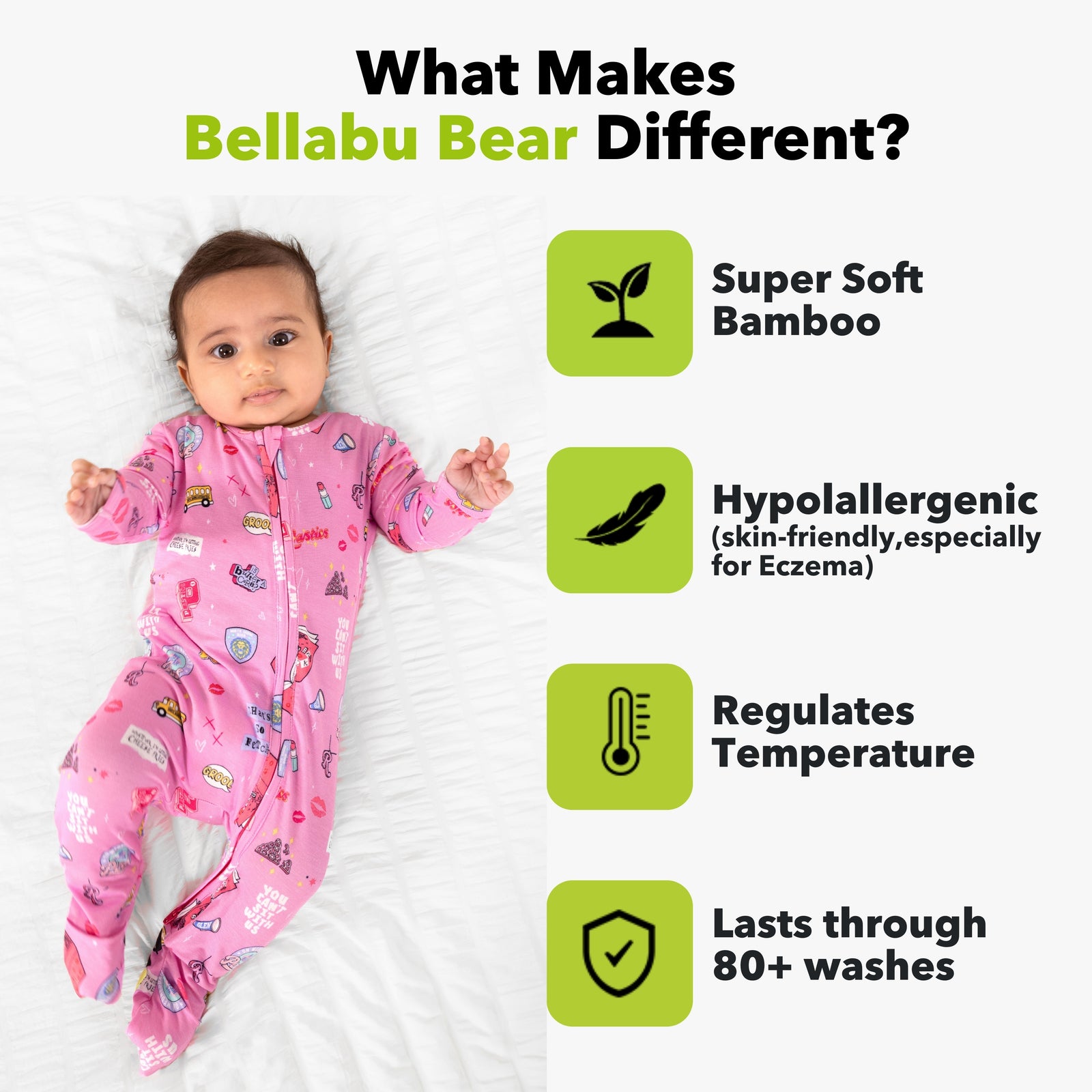 Mean Girls: So Fetch Bamboo Convertible Footie