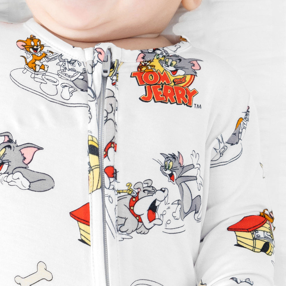 Tom & Jerry: Classic Bamboo Convertible Footie