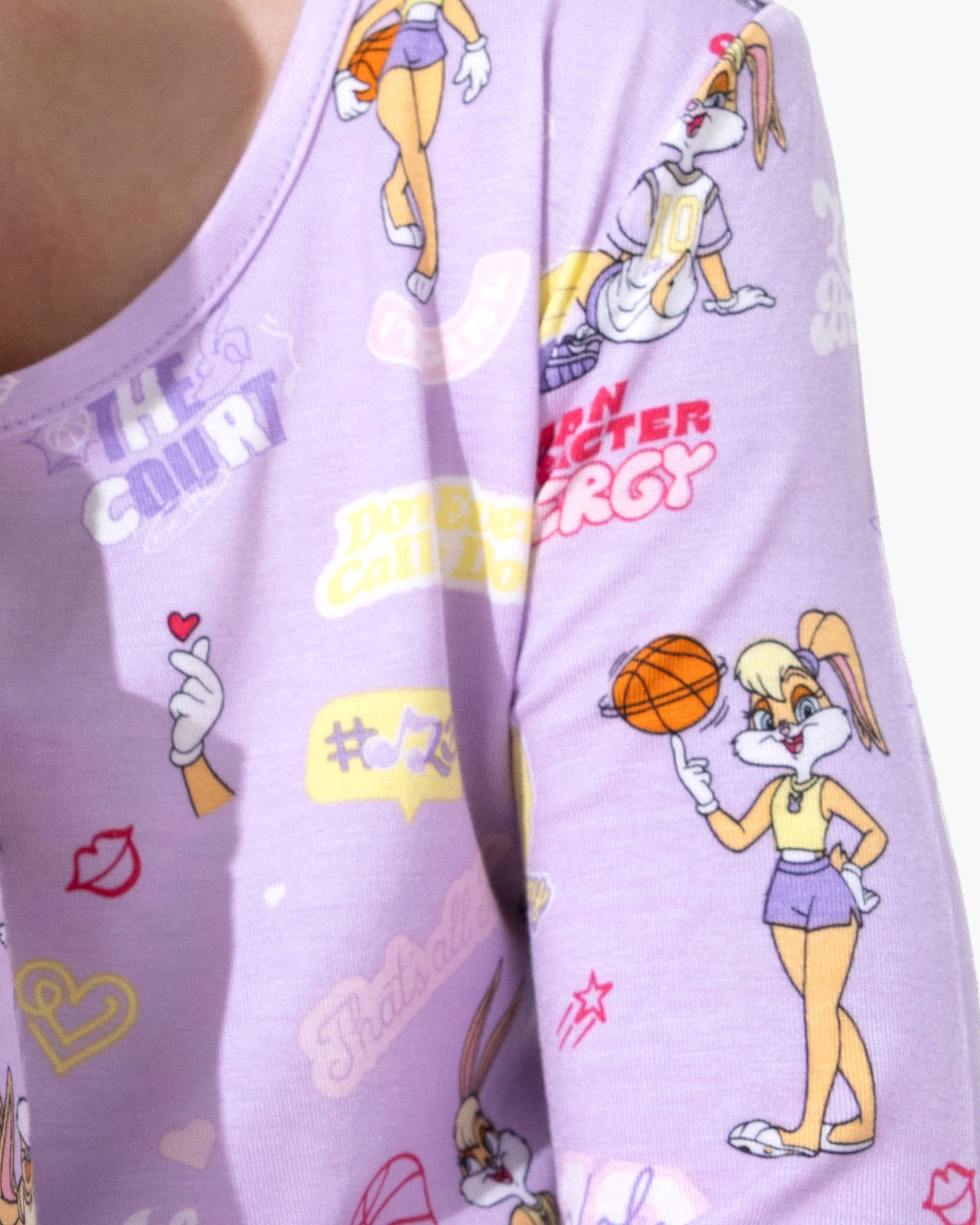 Lola Bunny Bamboo Kids Pajamas