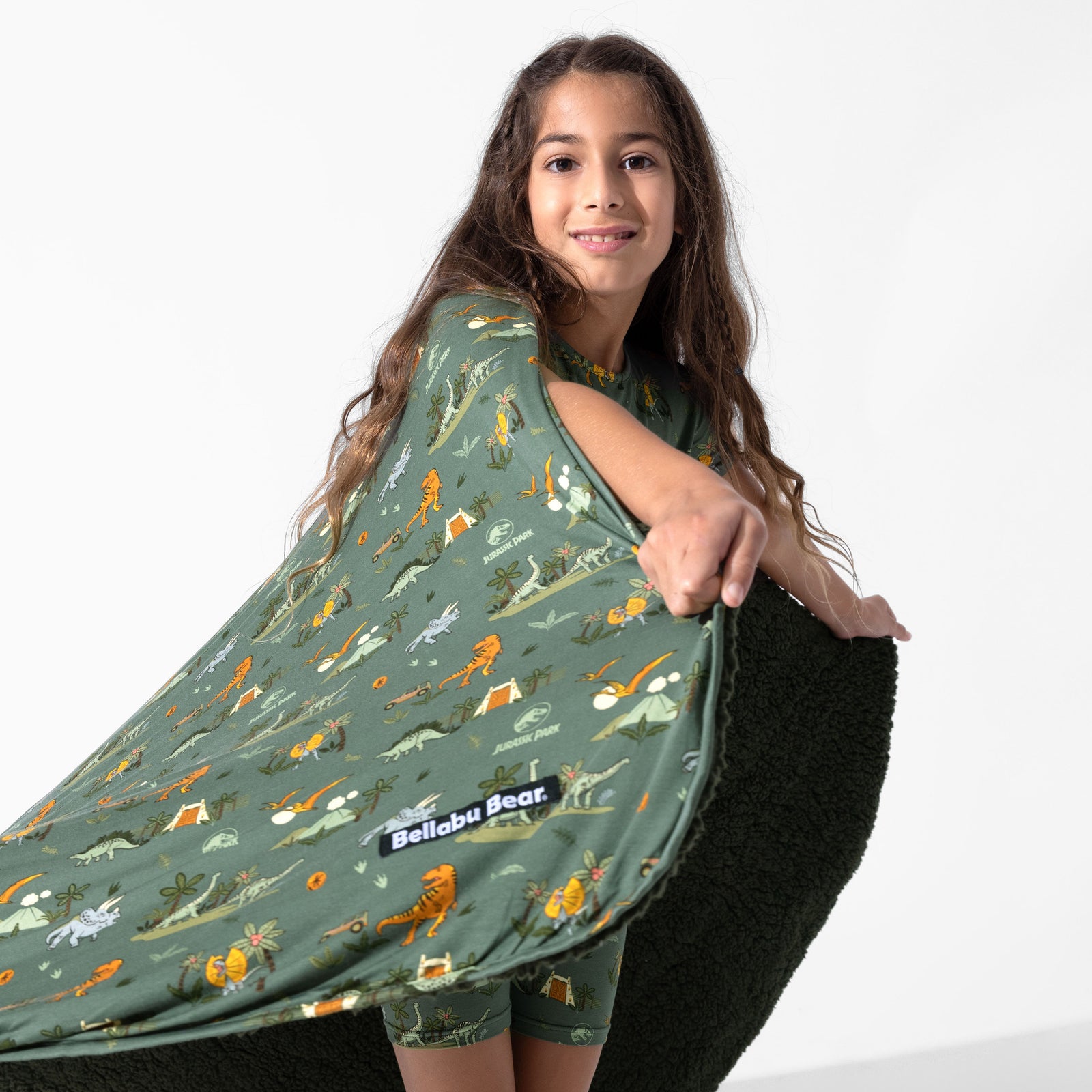Jurassic Park: Safari Bamboo Sherpa Blanket