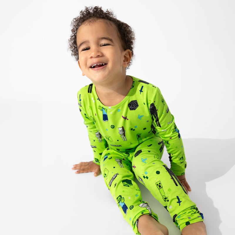 Minecraft Mob Squad Bamboo Kids Pajamas
