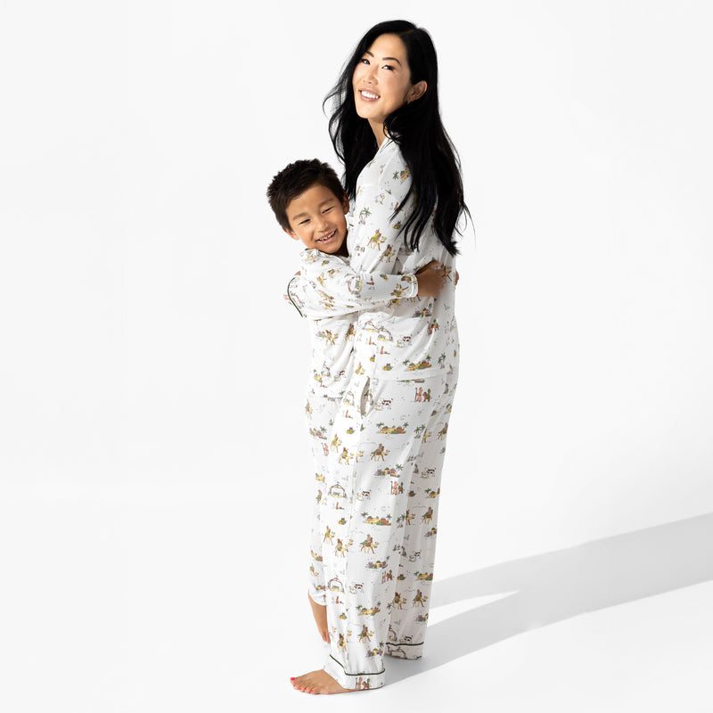 Holy Night Bamboo Kids Pajamas