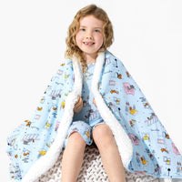 Tom & Jerry: Home Sweet Home Bamboo Sherpa Blanket