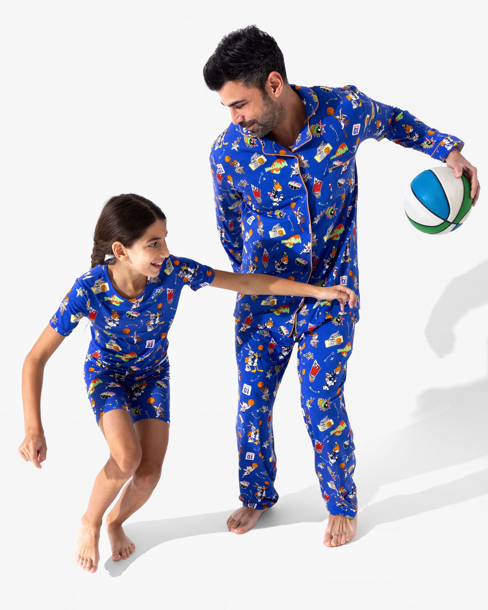 Space Jam Bamboo Kids Pajama Short Set