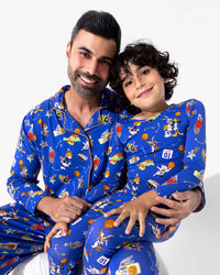 Space Jam Bamboo Men's Pajama Set