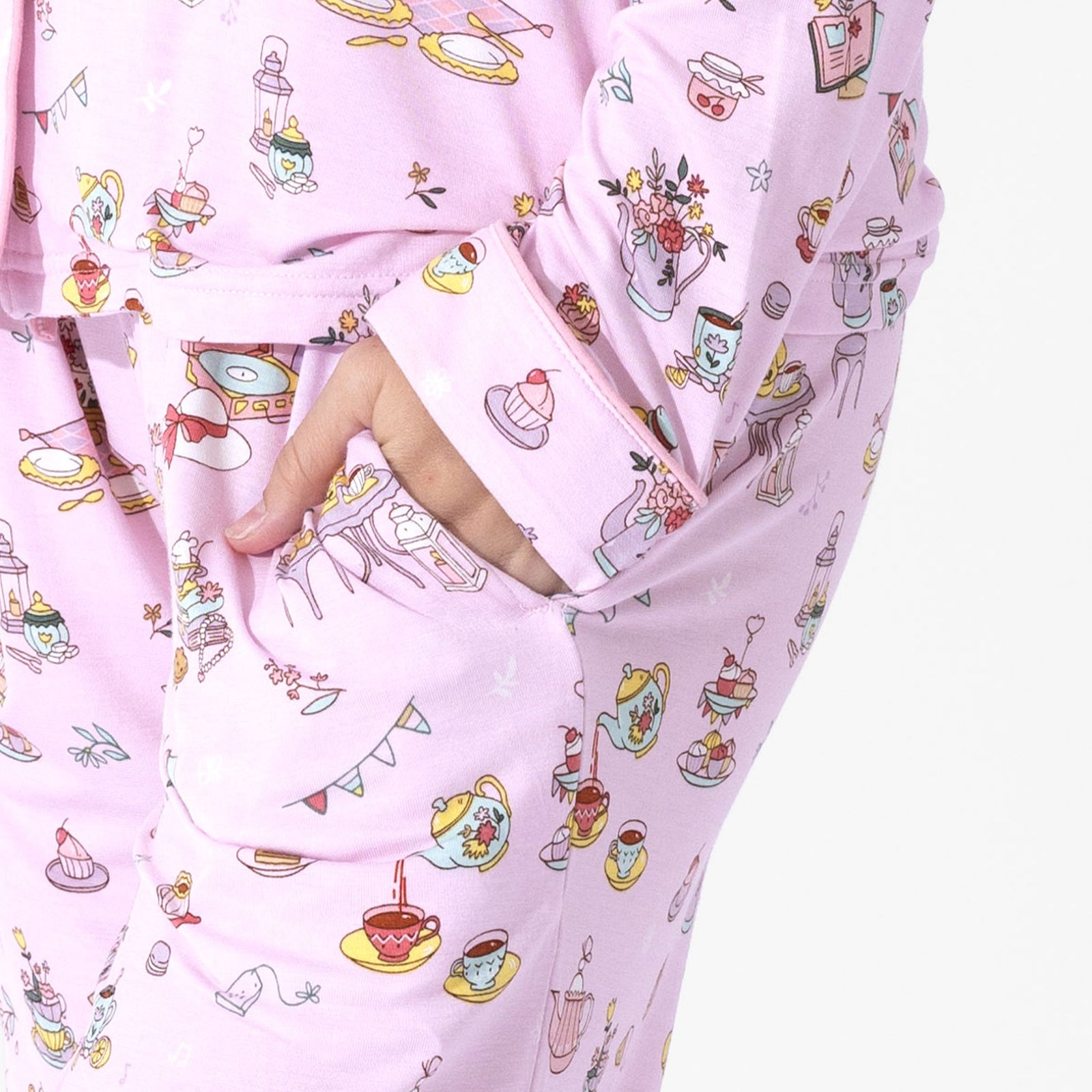 Tea Party Bamboo Women's Pajama Set