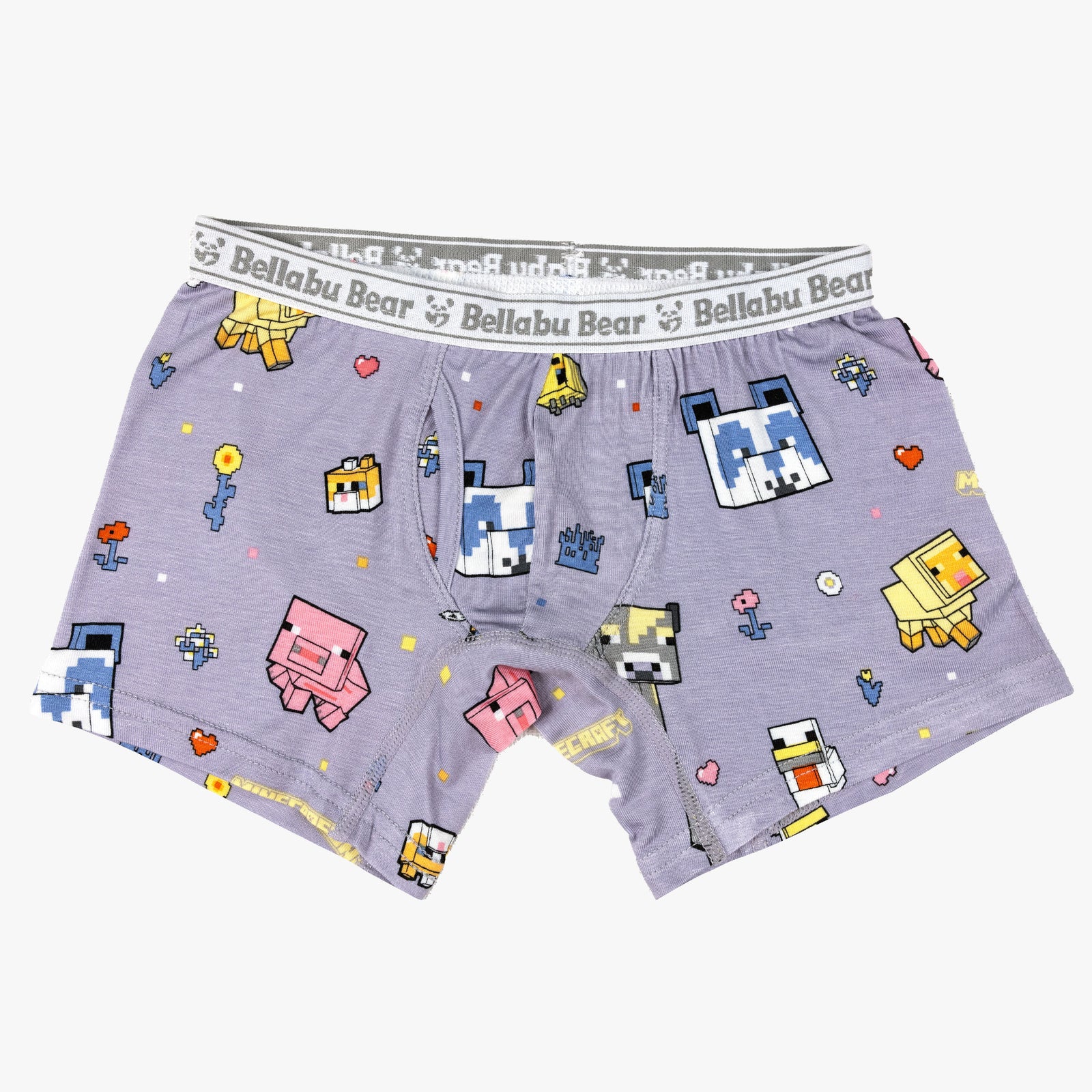 Minecraft Bamboo Boys' Boxer Brief Underwear 3-Pack
